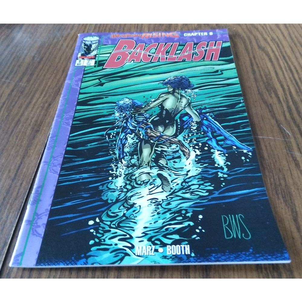 Backlash #8 May 1995 Image Comics